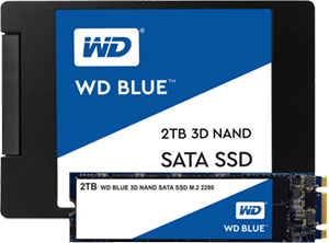 WD BLUEシリーズ 2.5インチ/M.2 SSD