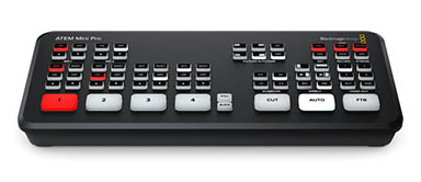 映像スイッチャー「ATEM Mini Pro (ブラックマジックデザイン)」の学校