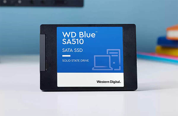 WesternDigital WD Blue SATA6接続 2.5型SSD SA510シリーズ イメージ画像