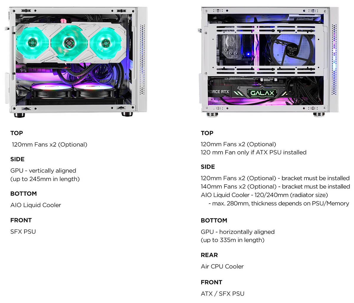 Revolution   GALAX MicroATX、Mini ITX 対応 小型PCケース   CFD