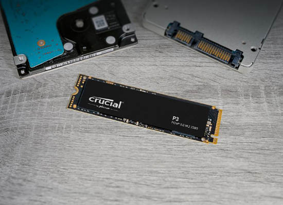 新品未開封 Crucial P3 1TB NVMePCIe3.0 M.2 SSDPC/タブレット