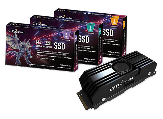 CFD製 SSD　PG4NZL CSSD-M2M4TPG4NZL　4TB　0～100時間以内 元箱あり