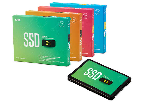 【SSD 512GB】安心の高品質 CFD販売 MGAXシリーズ　wUSBケース