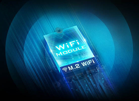 WiFiモジュールが通信をするイメージ