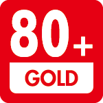 80PLUS GOLD認証取得