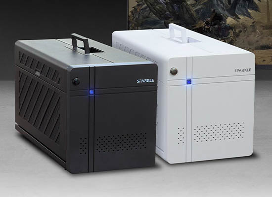 GPU BOXを並べたイメージ