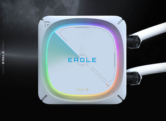 ファンの接続部のアップ