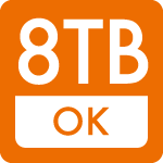 最大容量4TBアイコン