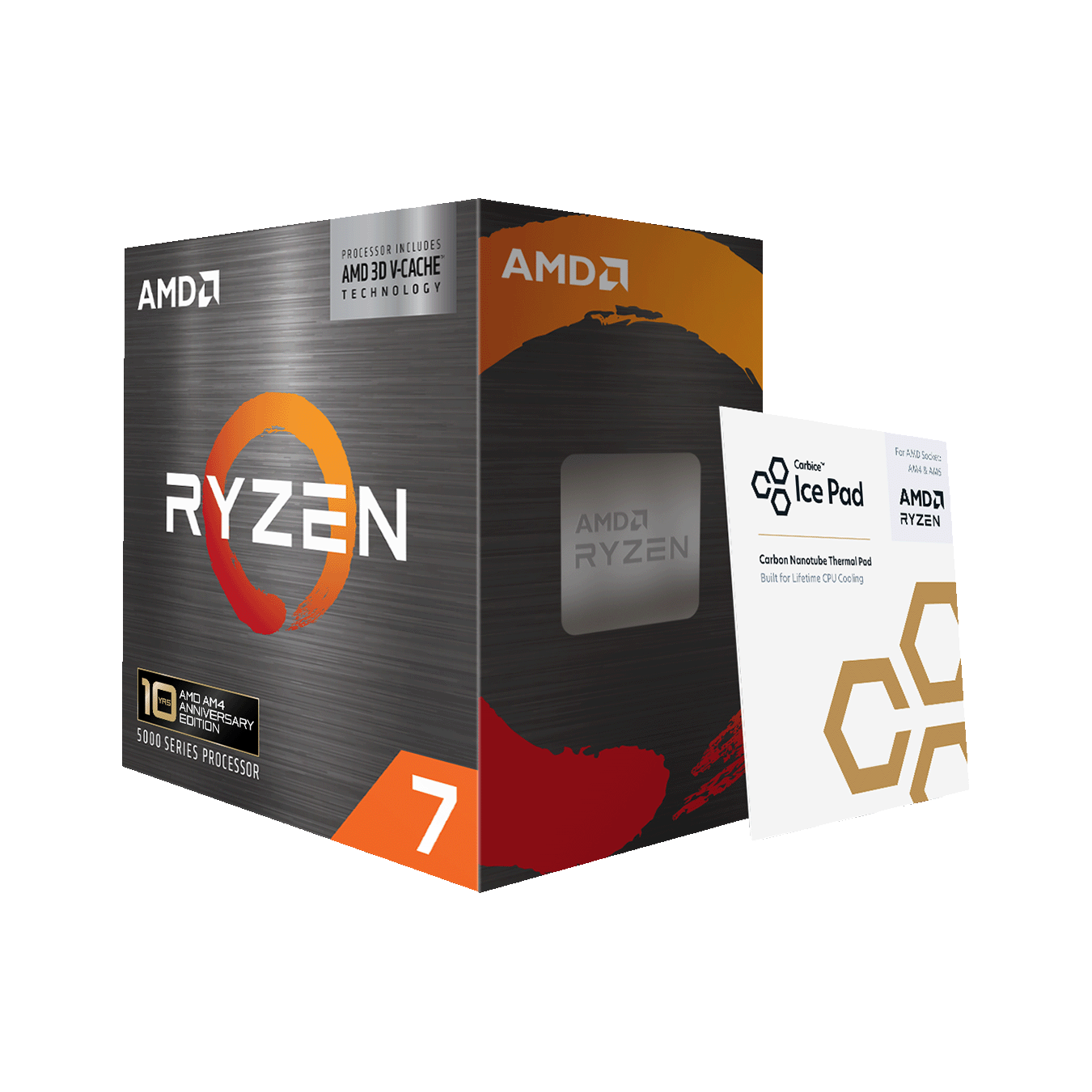 AMD Ryzen 7 5800X3D 10th Anniversary Edition　100-100000651POF