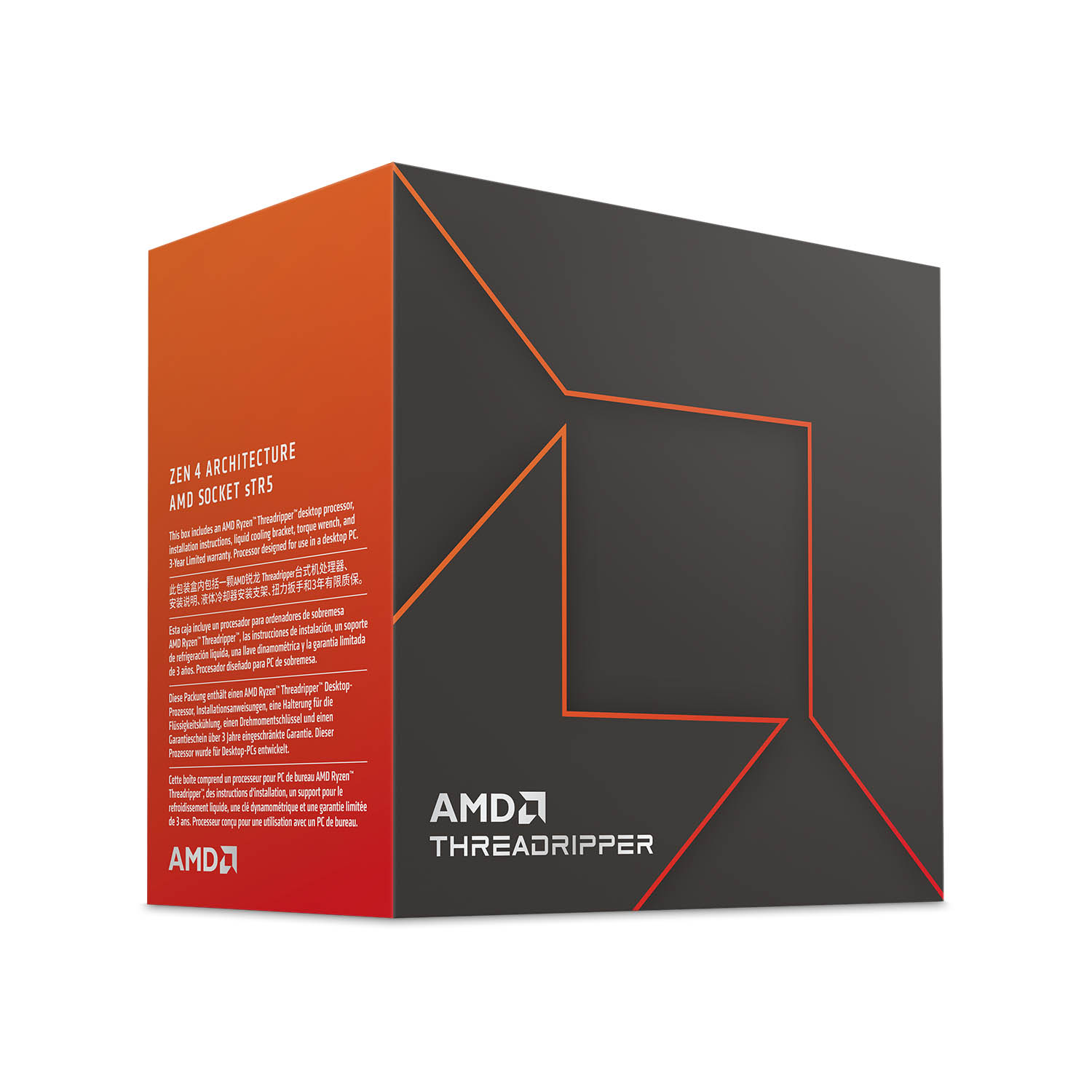 AMD Ryzen Threadripper 7970X プロセッサ 100-100001351WOF