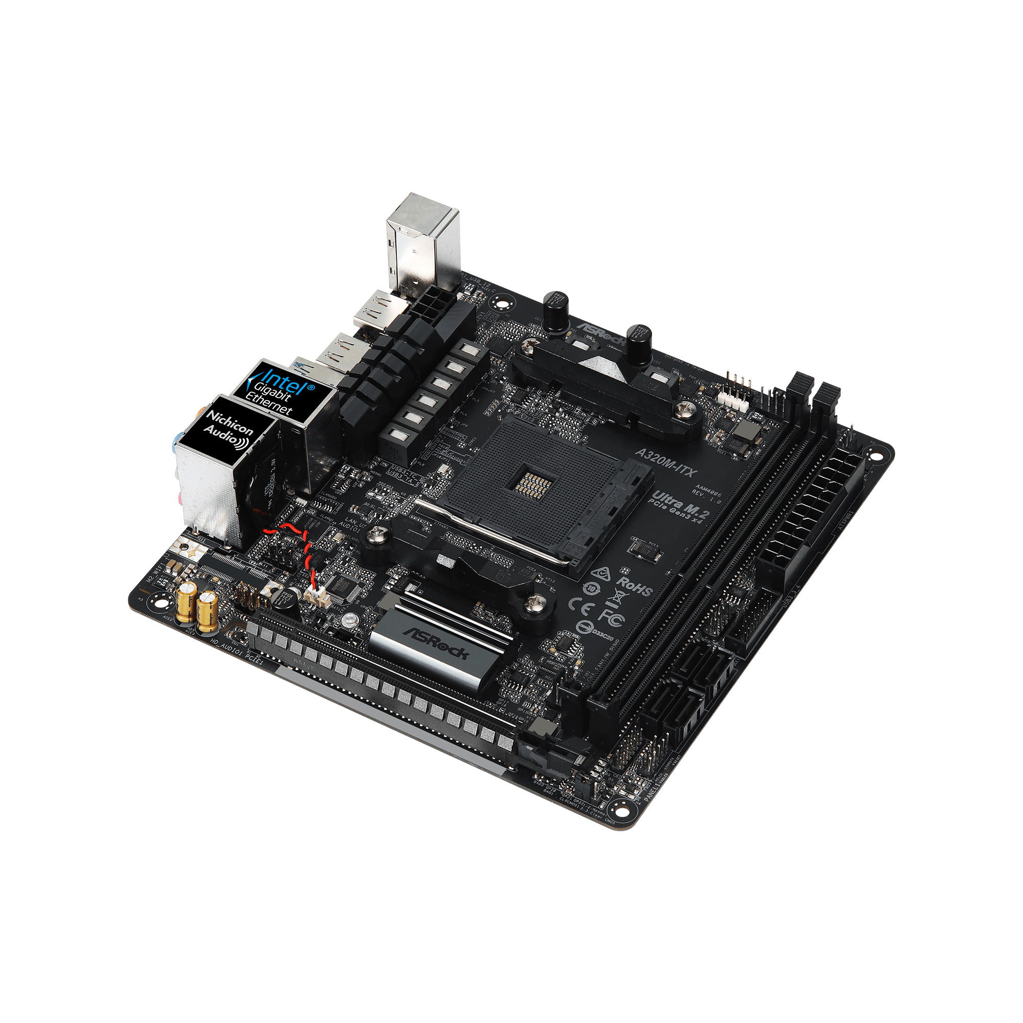 ASRock AMD A320M-ITX mini ITX マザーボード