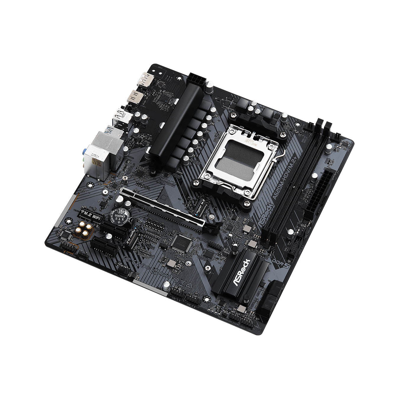 A620M-HDV/M.2+ | ASRock(アスロック) Socket AM5 AMD A620 Micro ATX