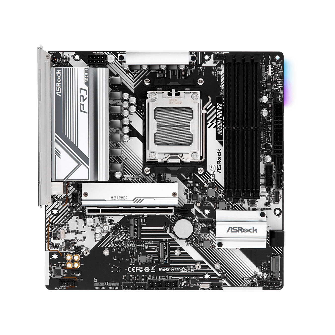 再入荷商品 A620M Pro RS | ASRock(アスロック) Socket AM5 AMD A620 Micro マザーボード