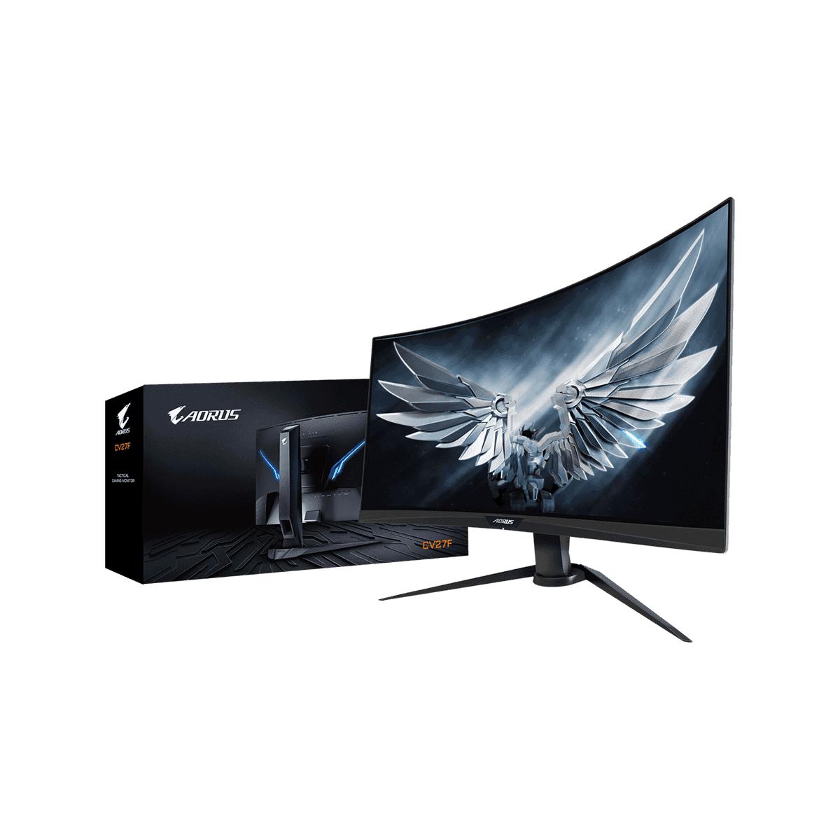 AORUS CV27F | GIGABYTE 27インチ フルHD 曲面 ゲーミングディスプレイ