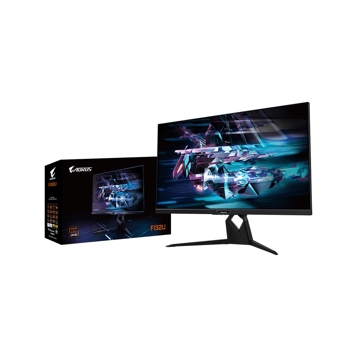 AORUS FI32U | GIGABYTE 31.5インチ DisplayPort HBR3対応 UHD(4K