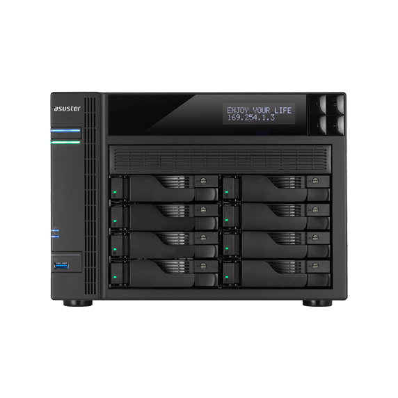 AS6208T | ASUSTOR(アサスター) NASケース 62シリーズ 8ベイモデル 