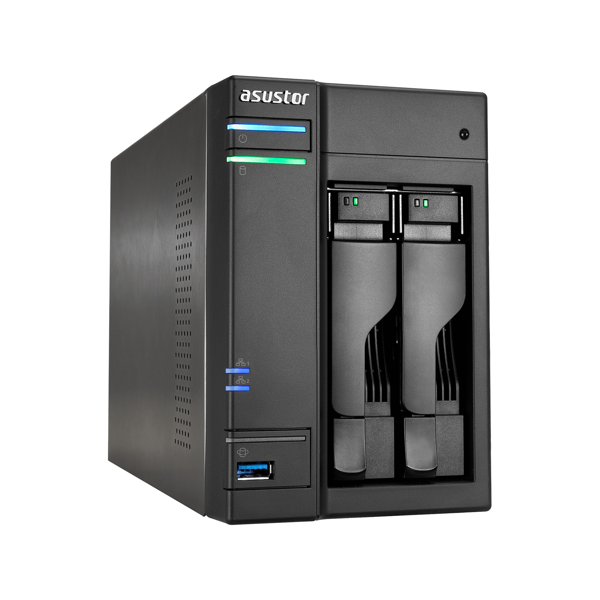 【NAS完動品】ASUSTOR AS6302T(8GB換装済)＋AS-U2.5G AS-U2.5G - ASUSTOR NAS