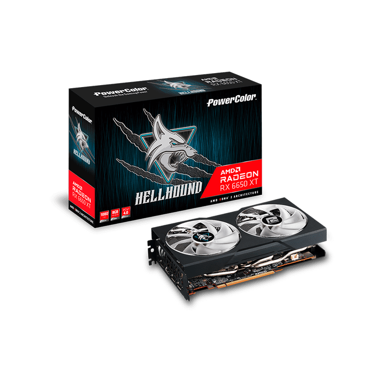 POWERCOLOR グラフィックボード AMD Radeon RX6650XT GDDR6 8GB 搭載モデル 国内正規代理店品AXRX - 4