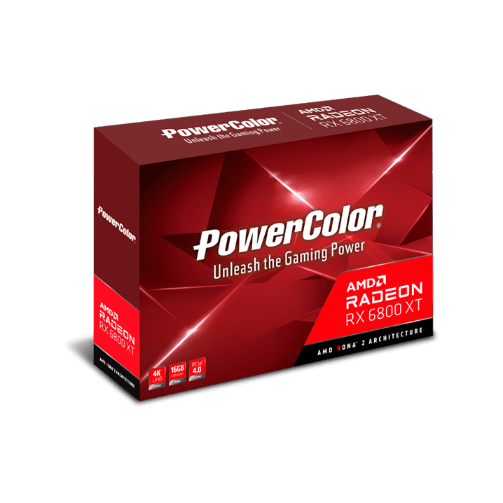AXRX 6800XT 16GBD6-M2DHC | PowerColor(パワーカラー) Radeon RX 6800 XT 搭載 グラフィックボード  | CFD販売株式会社 CFD Sales INC.