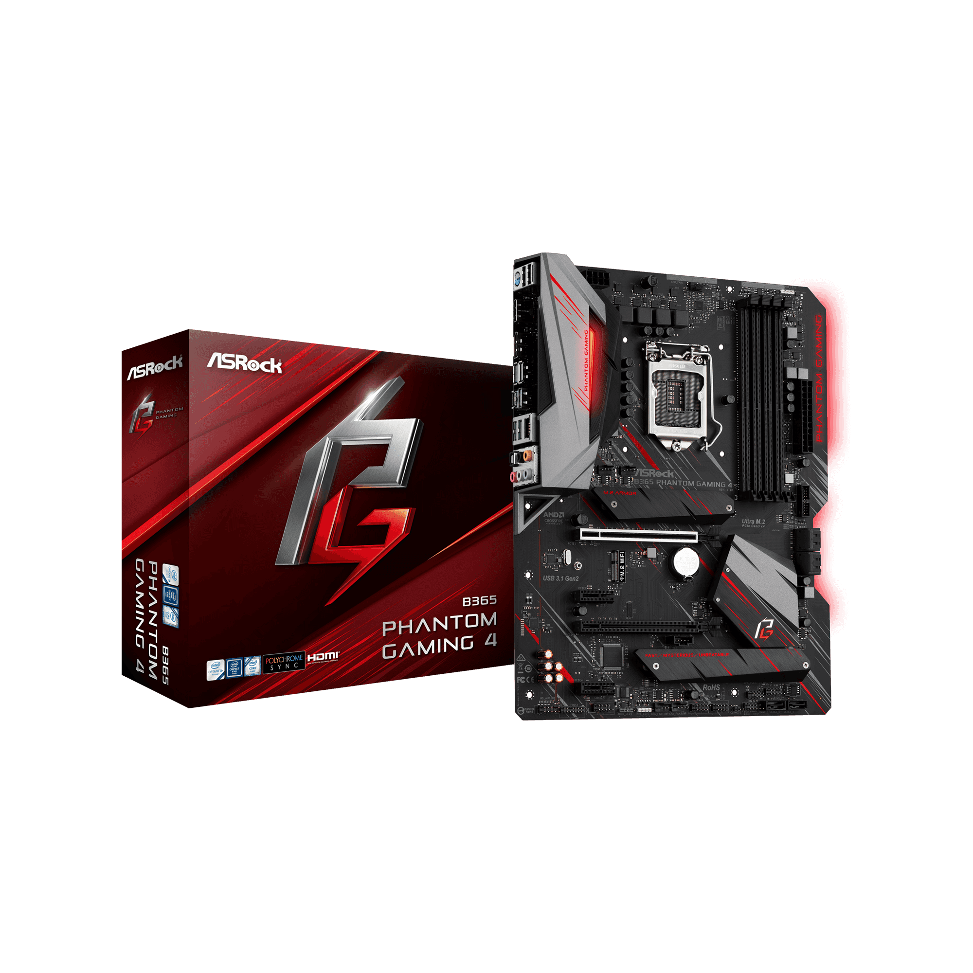 B365 Phantom Gaming 4 | ASRock(アスロック) LGA1151 Intel B365 ATX