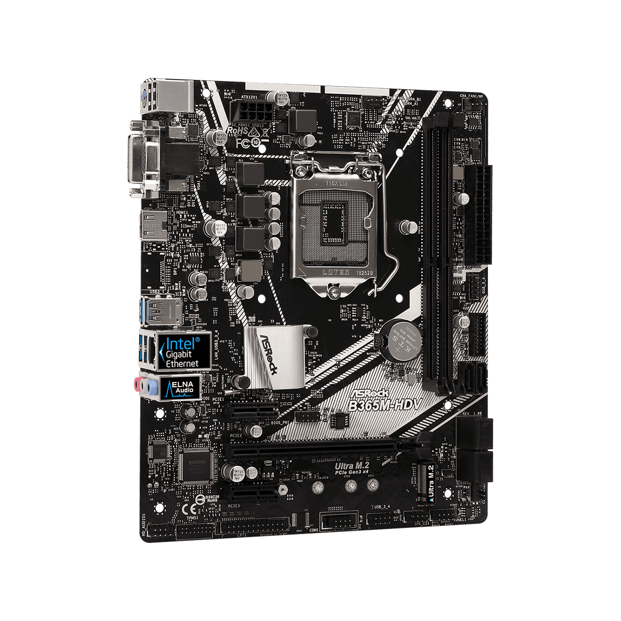 2024年レディースファッション福袋特集 ASRock(アスロック) | B365M-HDV LGA1151 MicroATX B365 Intel マザーボード