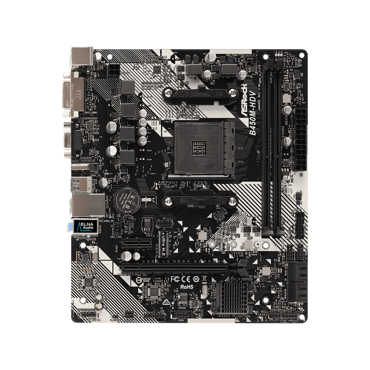 B450M-HDV R4.0 | ASRock(アスロック) Socket AM4 AMD B450 B450M-HDV R4.0 | ASRock(アスロック) Socket AM4 AMD B450
