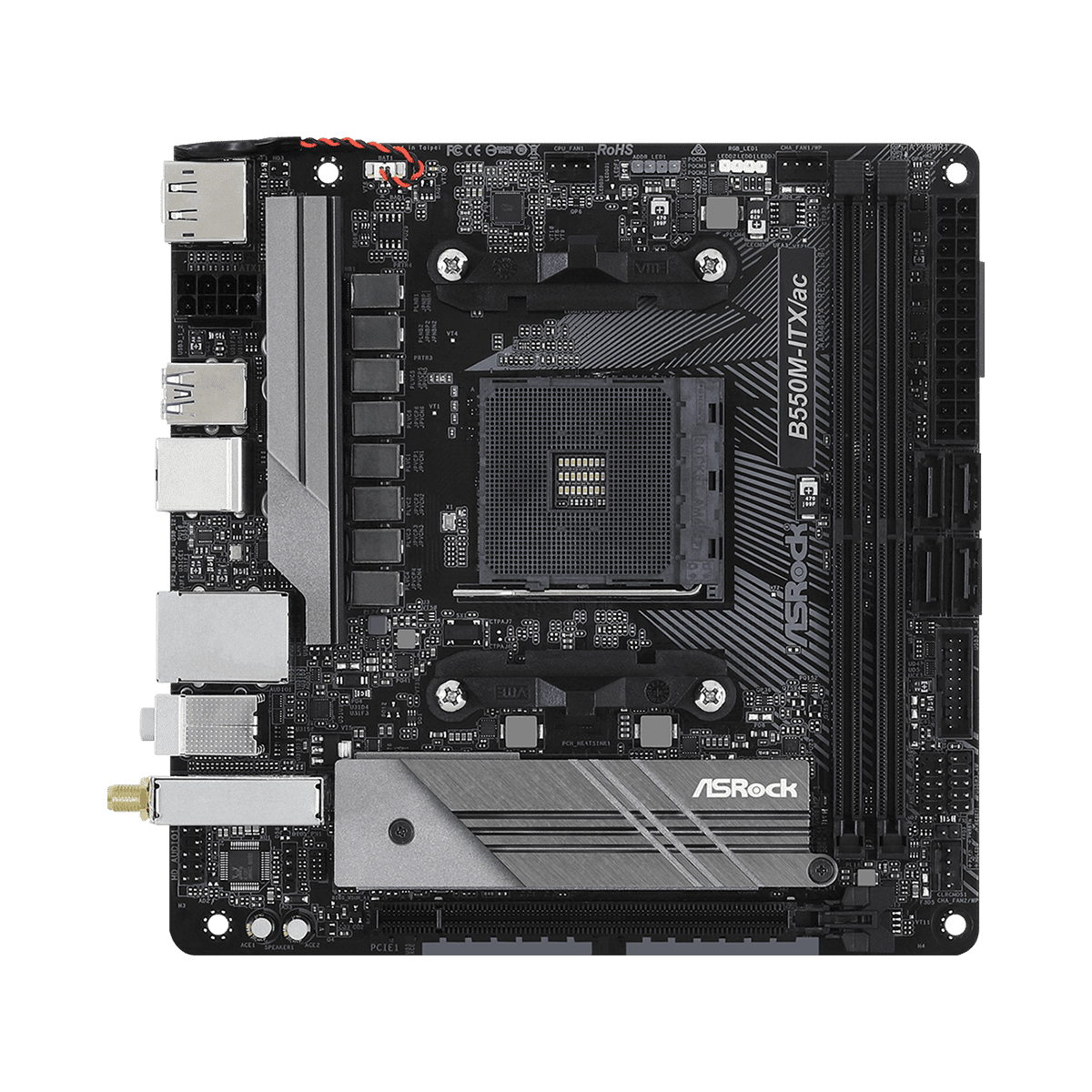 B550M-ITX/ac | ASRock(アスロック) Socket AM4 AMD B550 Mini