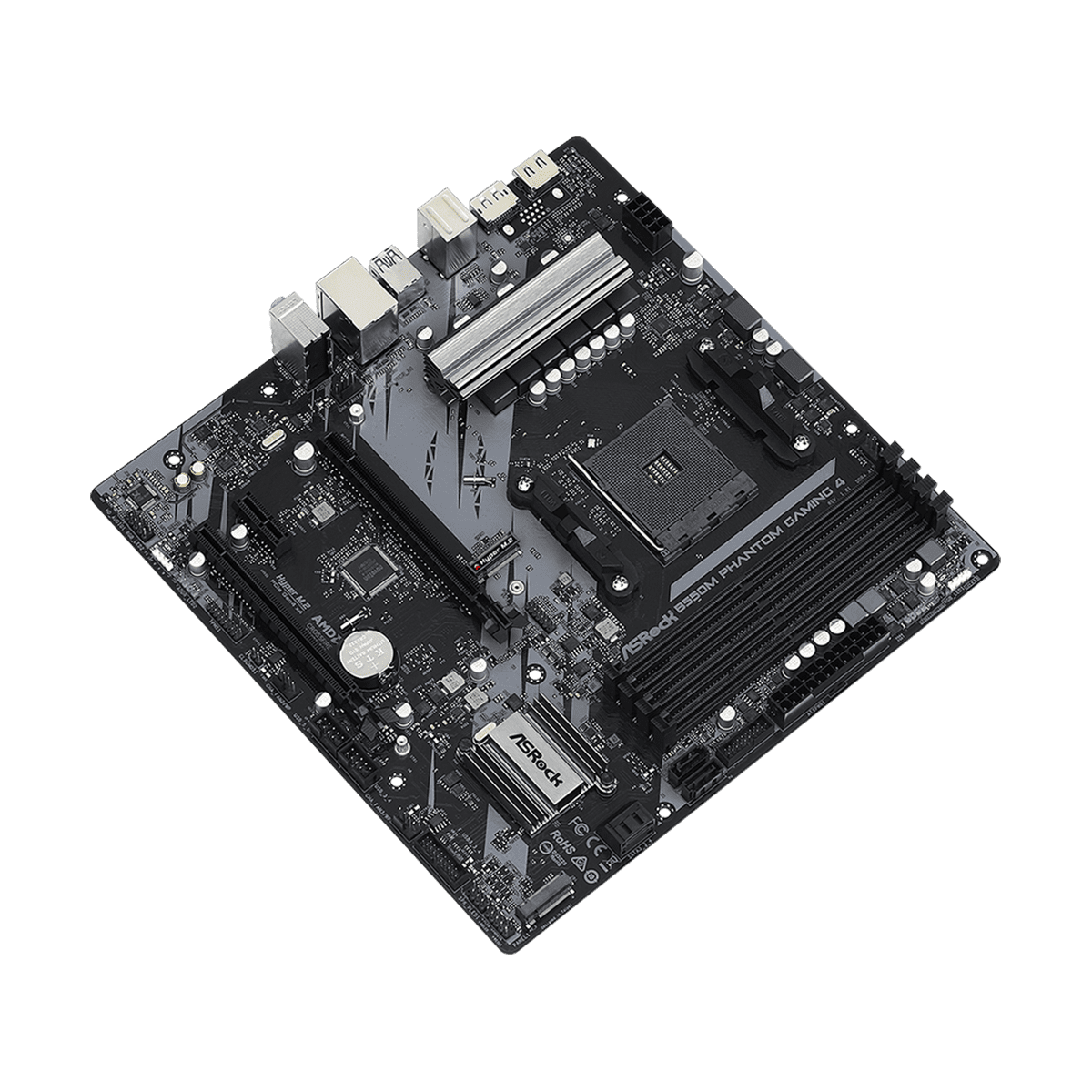 B550M Phantom Gaming 4 | ASRock(アスロック) Socket AM4 AMD B550