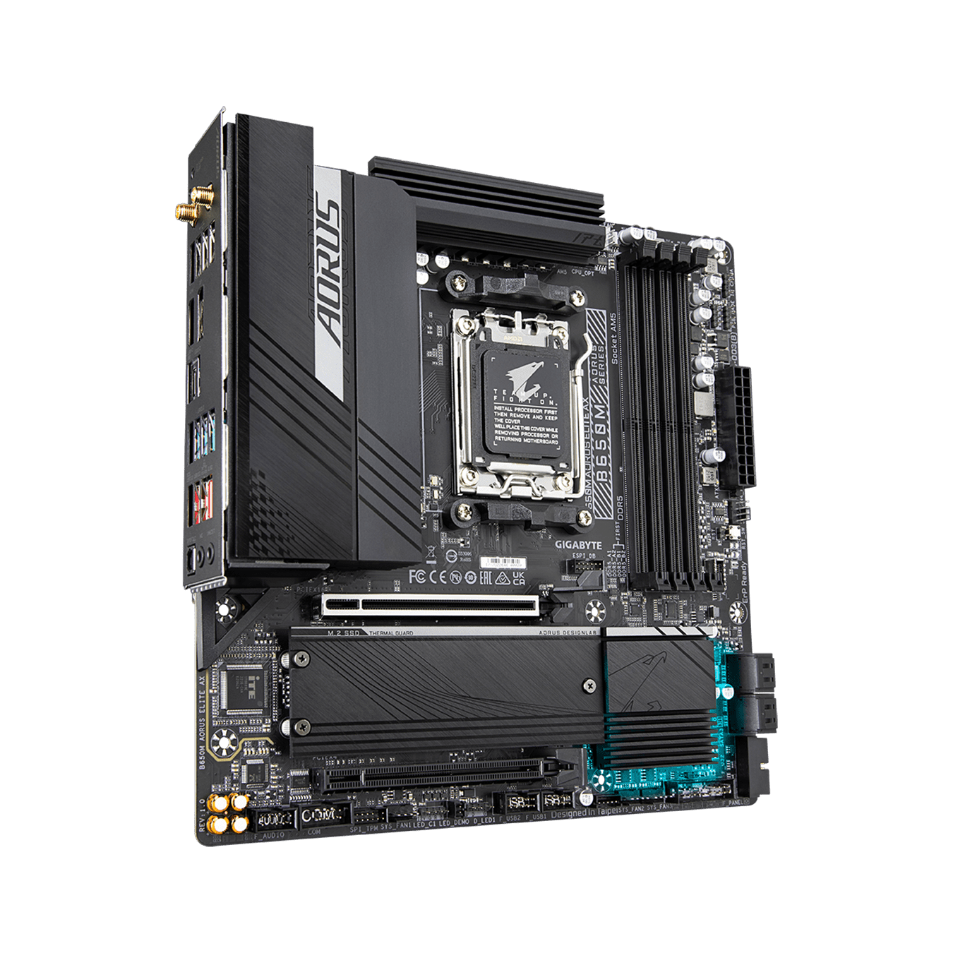 B650M AORUS ELITE AX | GIGABYTE(ギガバイト) Socket AM5 AMD B650