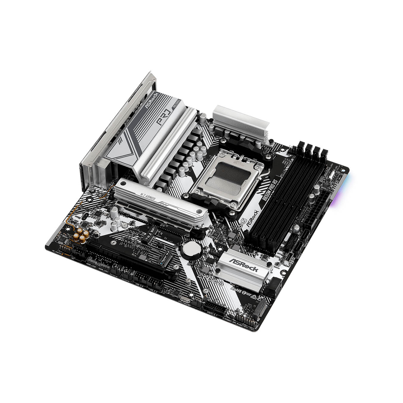 B650M Pro RS | ASRock(アスロック) Socket AM5 AMD B650 Micro ATX マザーボード |  CFD販売株式会社 CFD Sales INC.