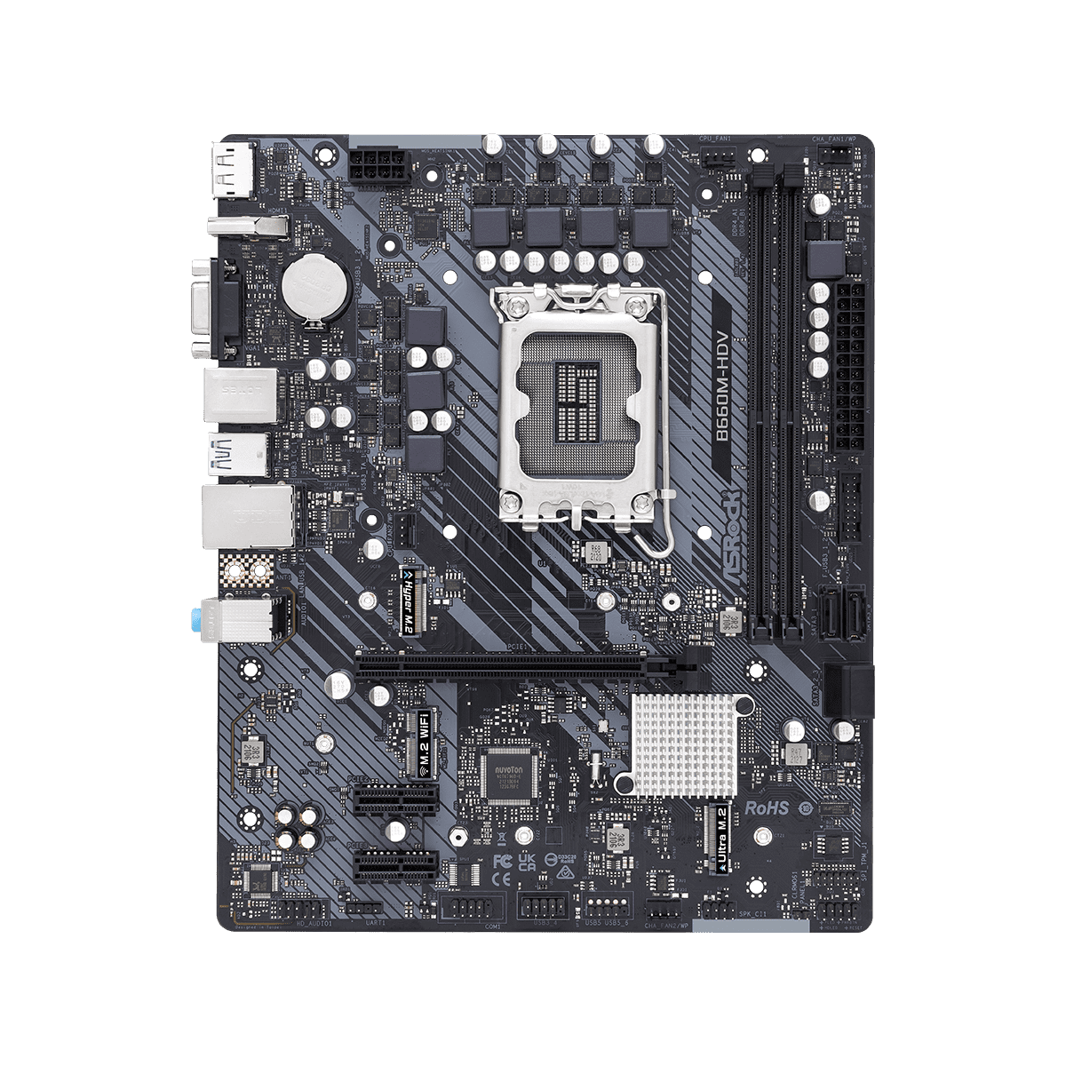 B660M-HDV | ASRock(アスロック) LGA 1700 Intel B660 Micro ATX