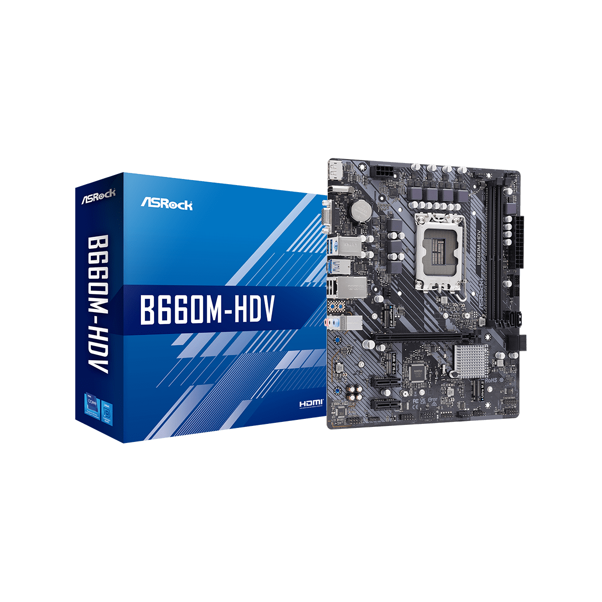 ASRock(アスロック) LGA 1700 Intel B660 Micro ATX マザーボード | CFD販売株式会社 CFD Sales  INC.