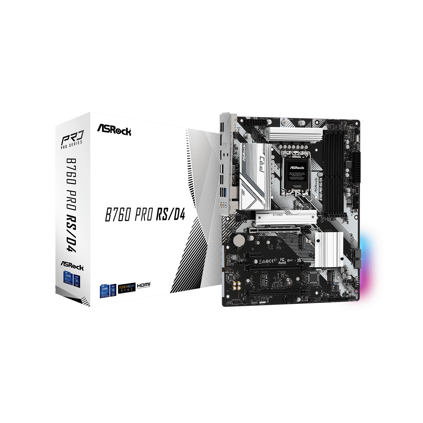 ASRock(アスロック) LGA1700 Intel B760 ATX マザーボード B760 Pro RS/D4