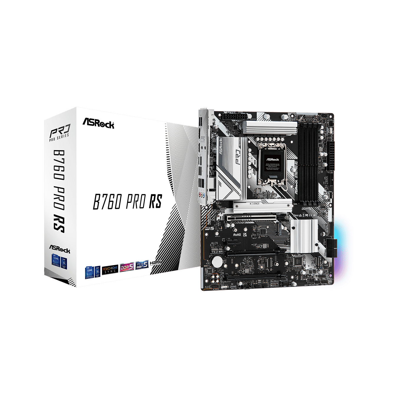 ASRock(アスロック) LGA1700 Intel B760 ATX マザーボード B760 Pro RS