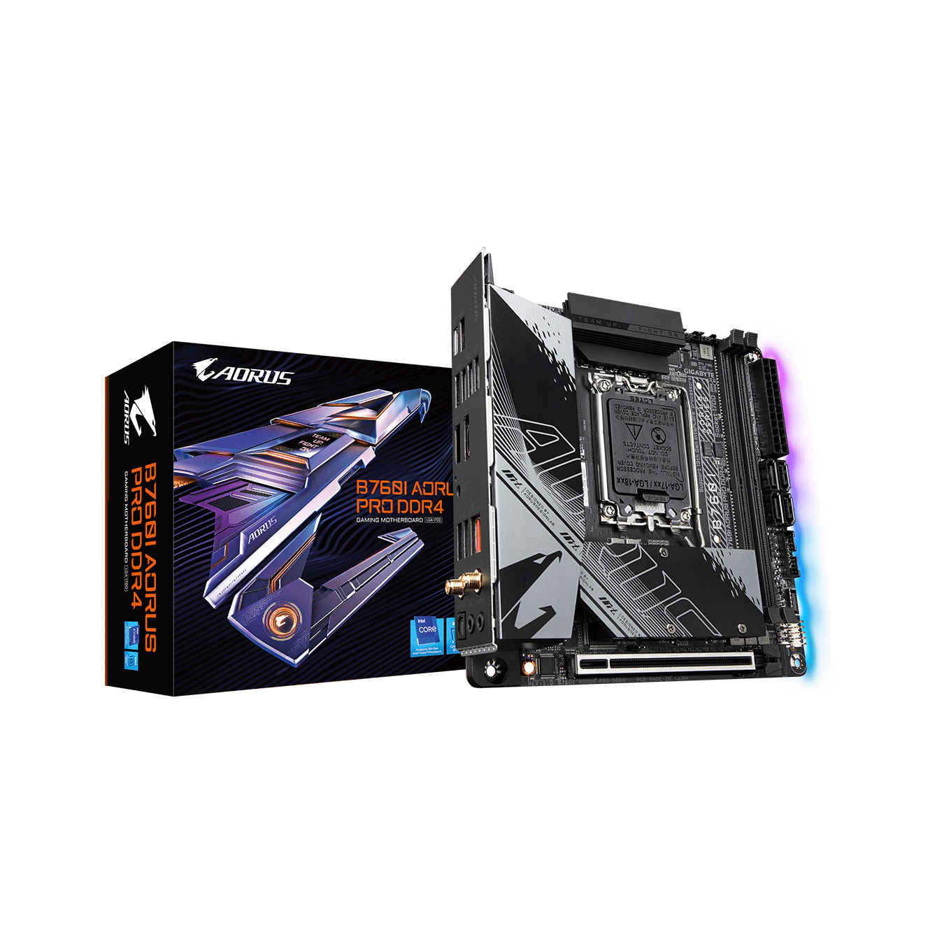 特価ブランド AORUS B760I PRO Intel LGA1700 GIGABYTE(ギガバイト) | DDR4 マザーボード