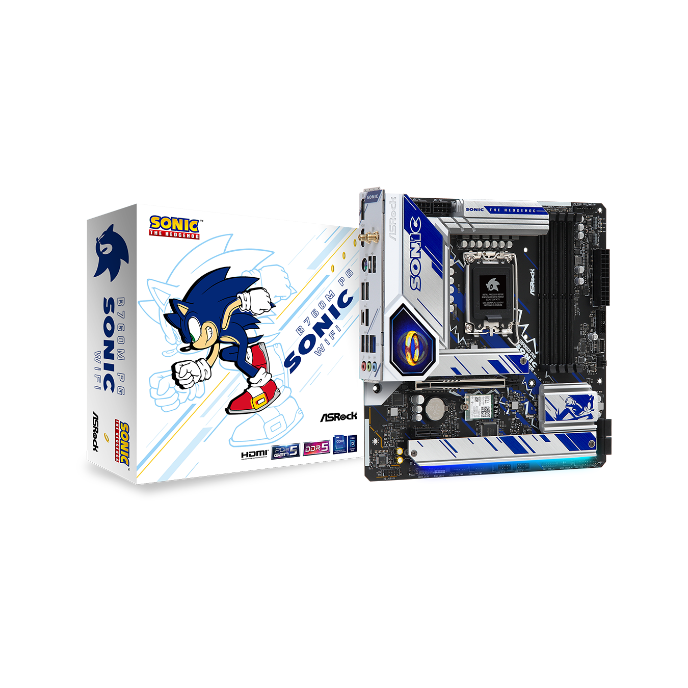 ASRock(アスロック) LGA1700 Intel B760 Micro ATX マザーボード B760M PG SONIC WiFi