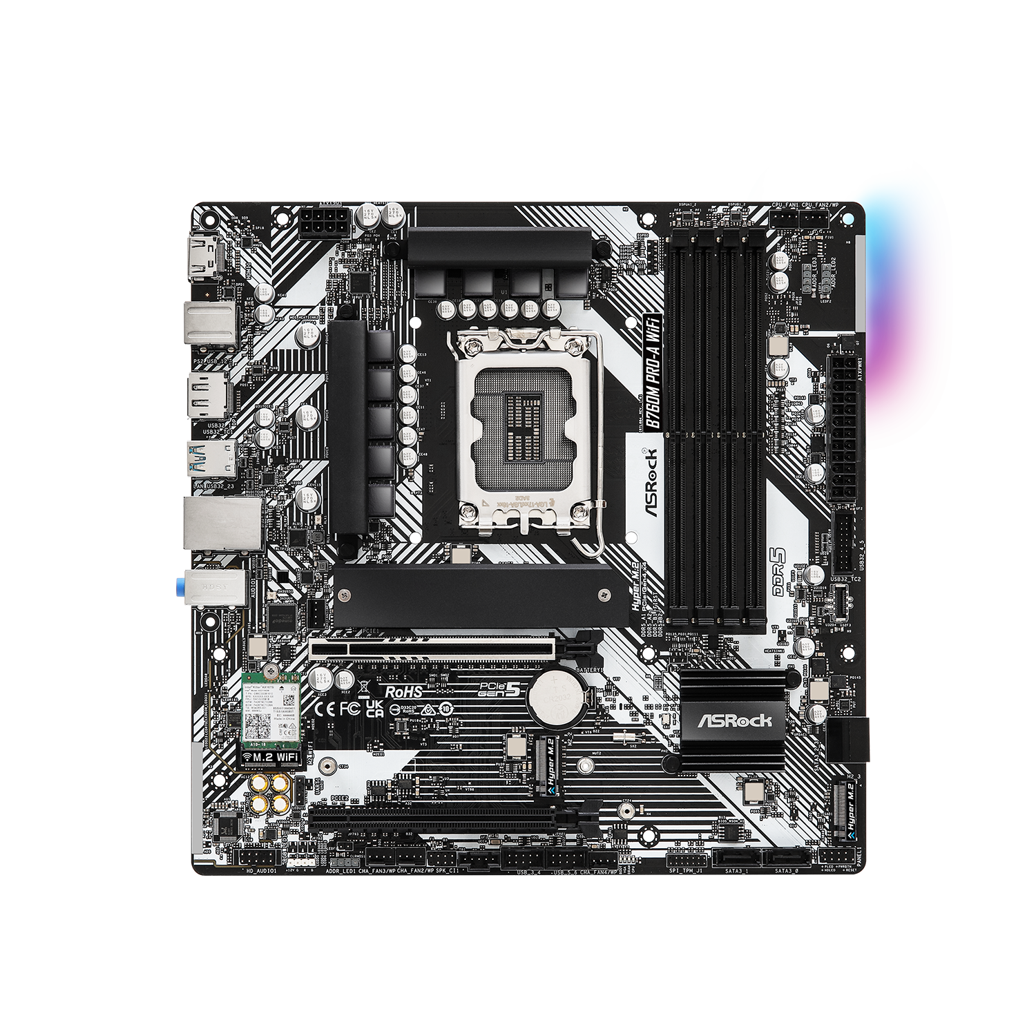 ASROCK|アスロック マザーボード B760M Pro RS/D4 [MicroATX ASROCK|アスロック マザーボード B760M Pro RS/D4 [MicroATX