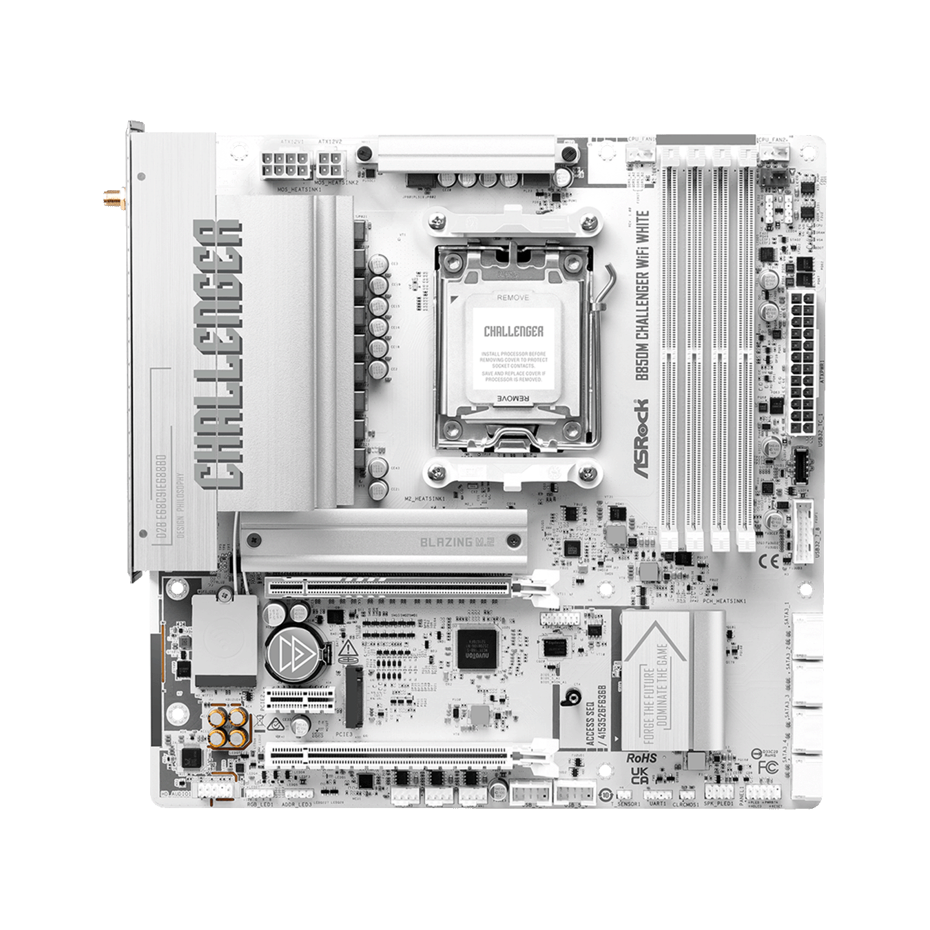 B850M Challenger WiFi White | B850M Challenger WiFi White | ASRock