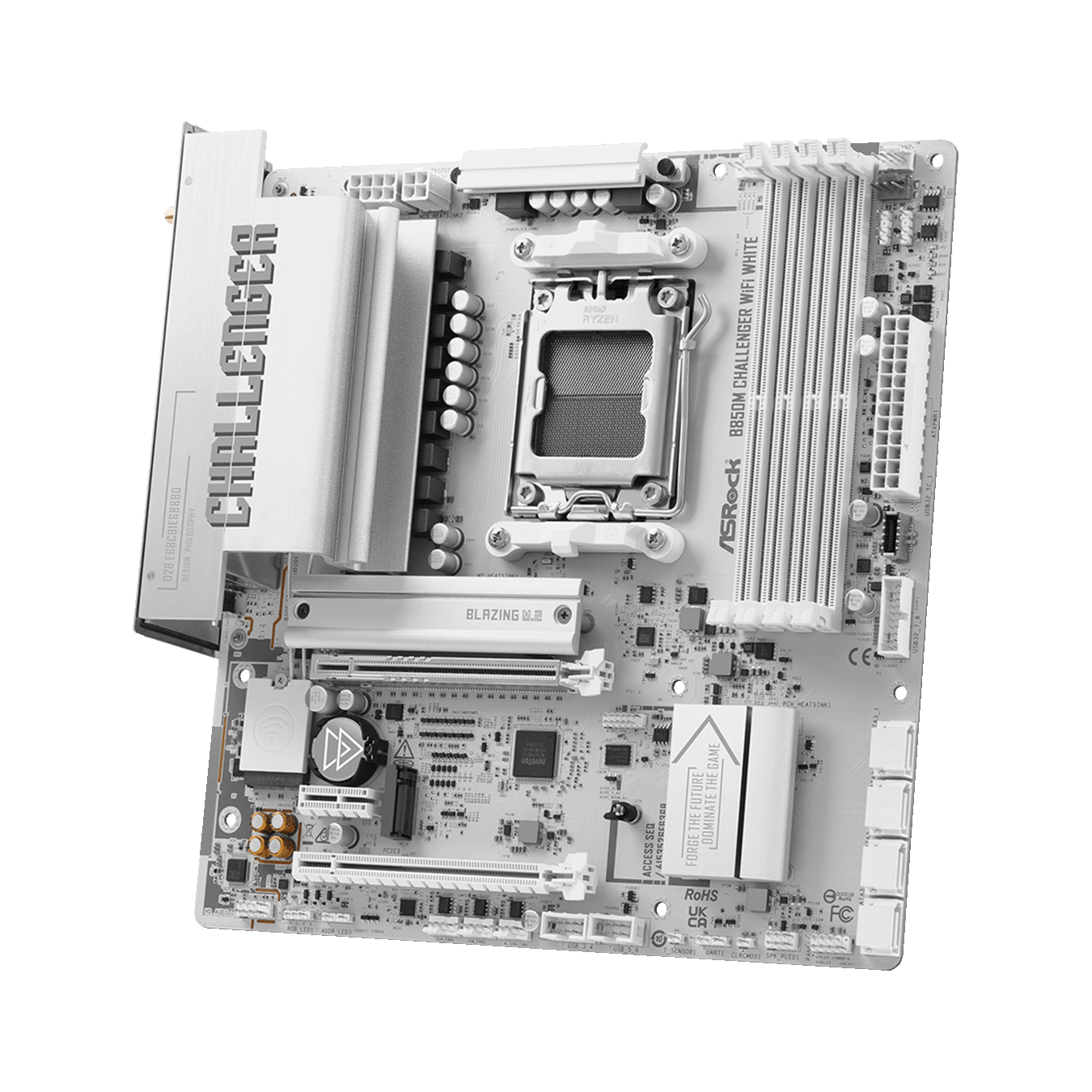 B850M Challenger WiFi White | B850M Challenger WiFi White | ASRock