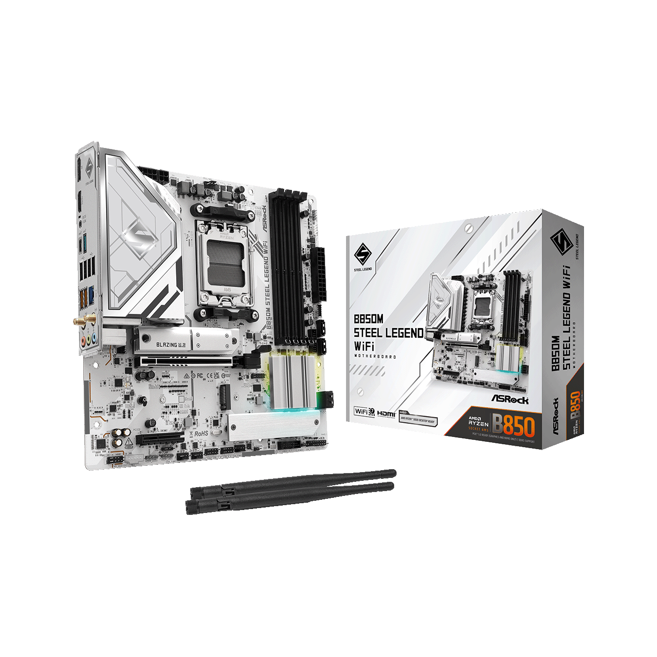 ASRock B550 Steel Legend Wifi付 Amazon.com: ASRock B550 Steel Legend Supports 3rd Gen AMD