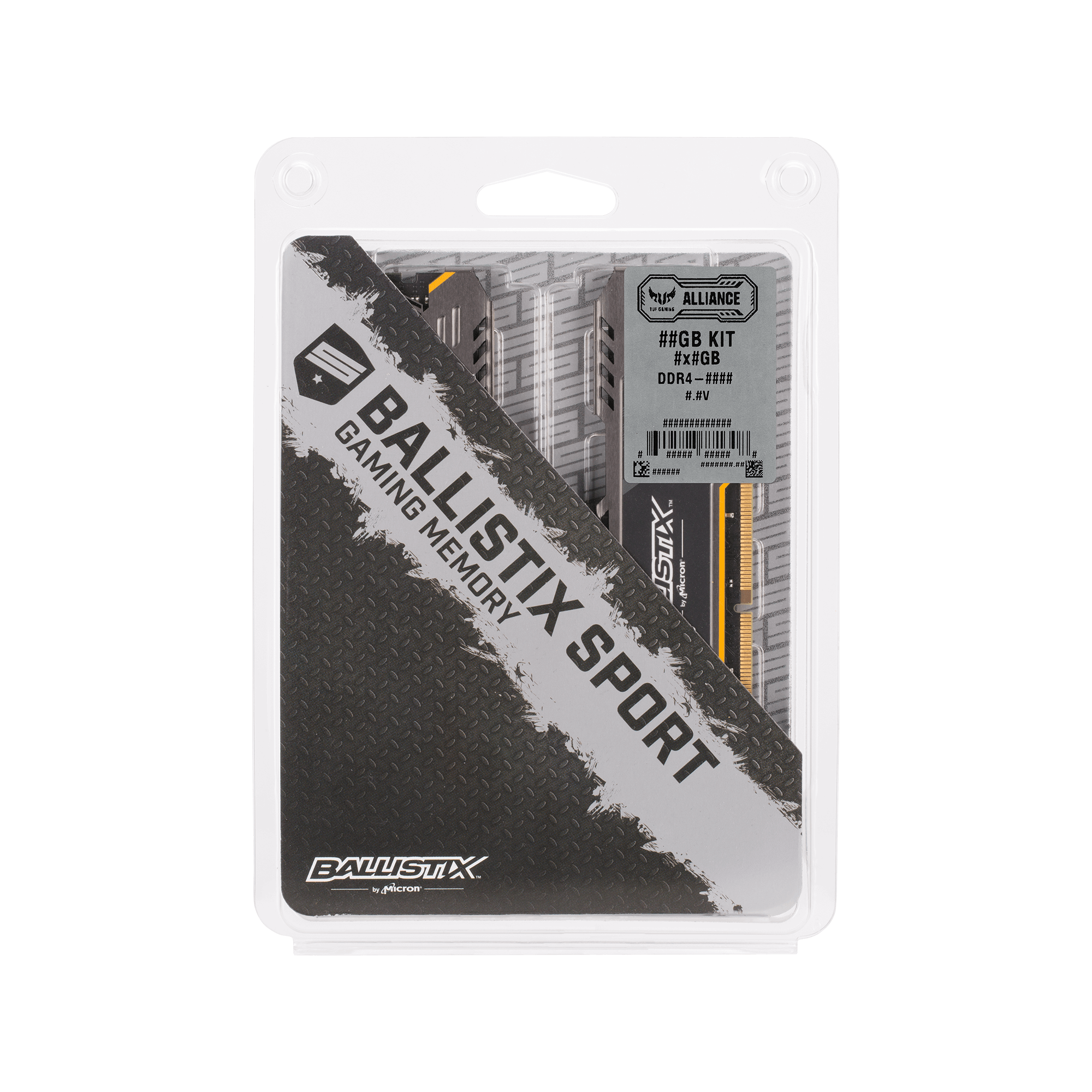 BLS2K8G4D30CESTK Ballistix DDR4 3000 288pin DIMM 8GB 2 Heatsink CFD CFD Sales INC