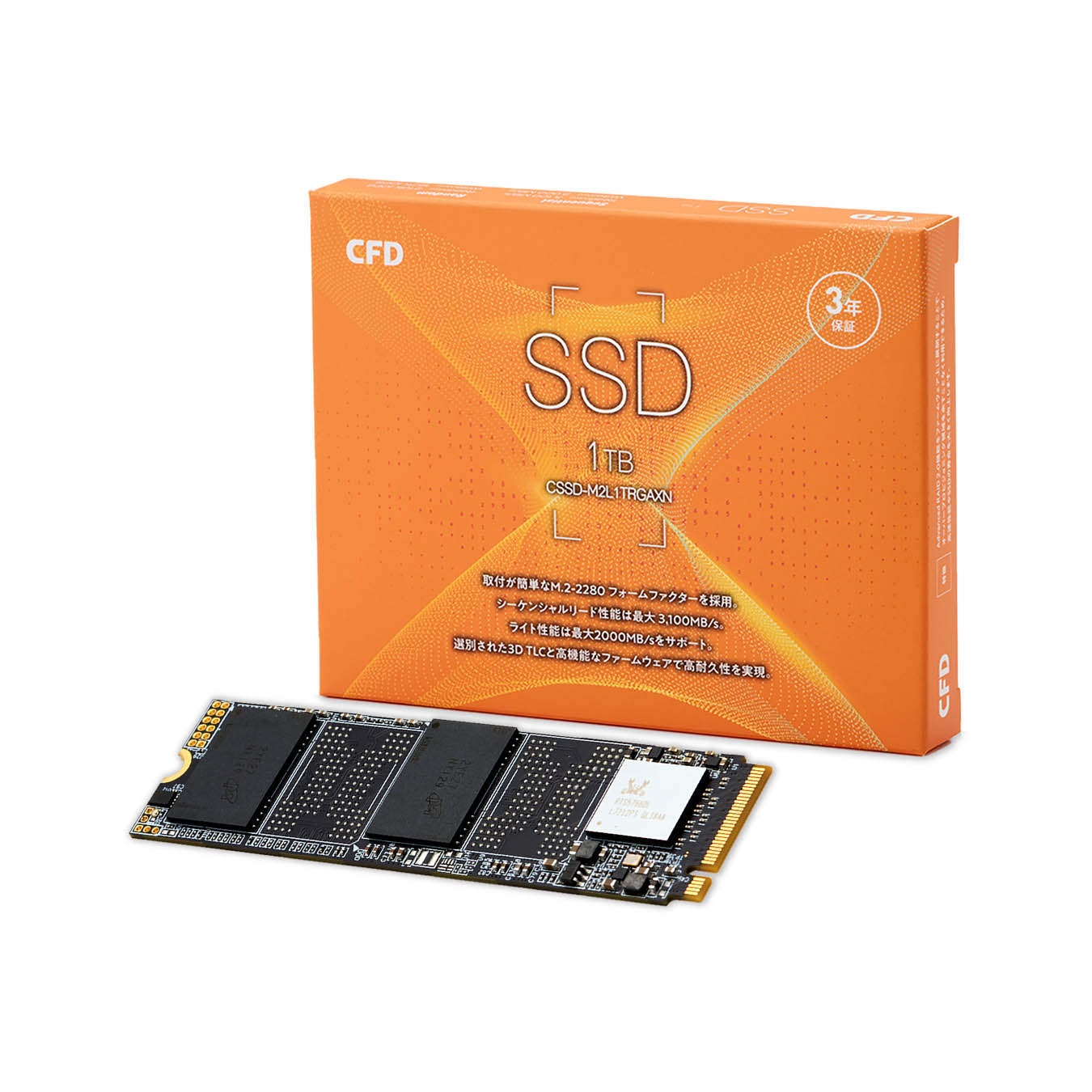 内蔵SSD 1TB / CFD SFT6000e シリーズ M.2 NVMe