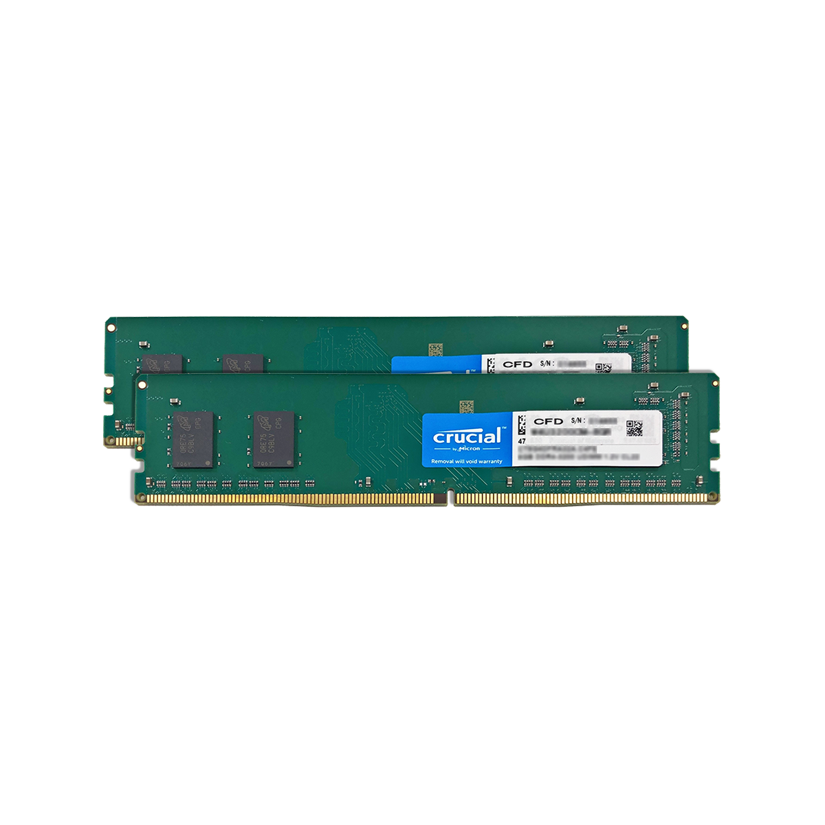 【送料無料】Crucial製高速メモリ(バルク)16GB　DDR4-2666Clucal型番