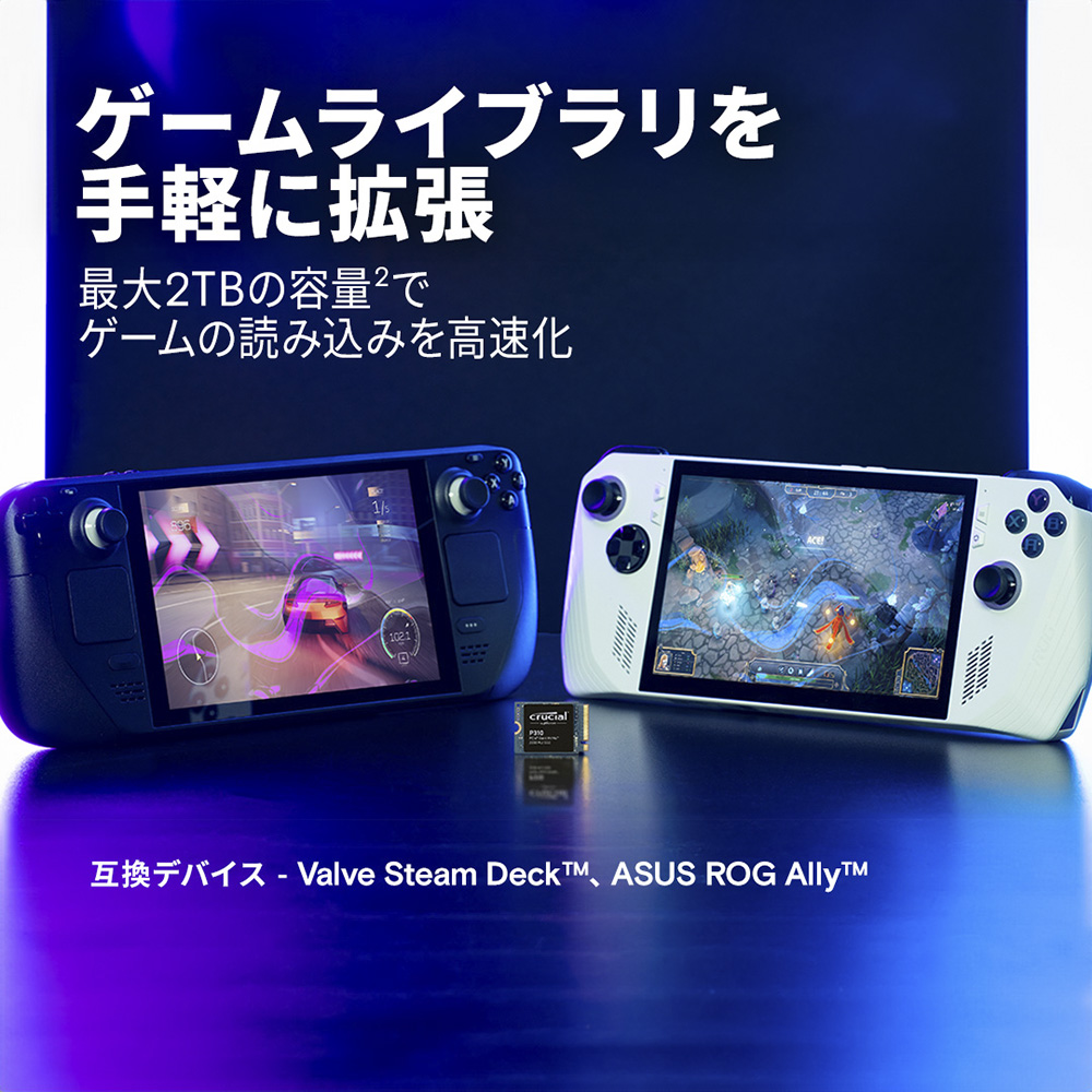 CT2000P310SSD2-JP | CT2000P310SSD2-JP | Crucial P310シリーズ