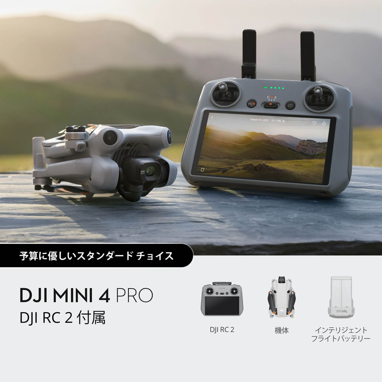 DJI Mini 4 Pro (DJI RC 2) (GL) | DJI Mini 4 Pro (DJI RC 2