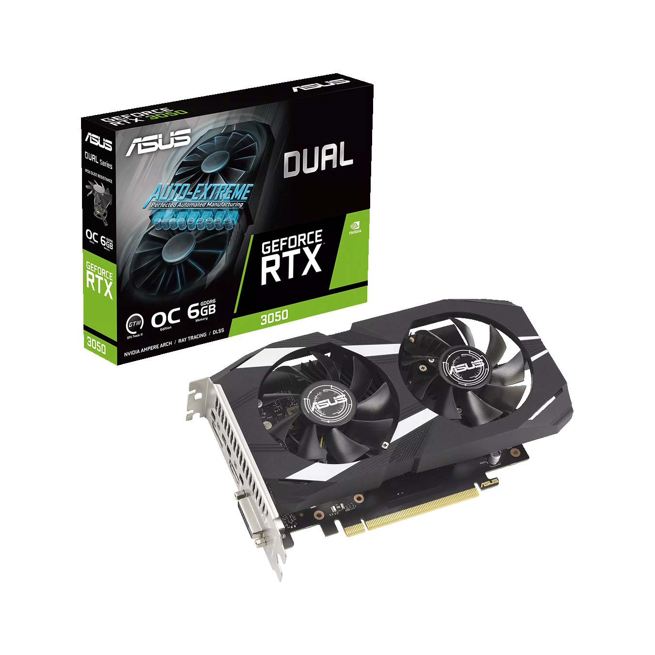 【公式サイト】正規ブランド品通販 DUAL-RTX3050-O6G ASUS(エイスース | DUAL-RTX3050-O6G | グラフィックボード・グラボ・ビデオカード