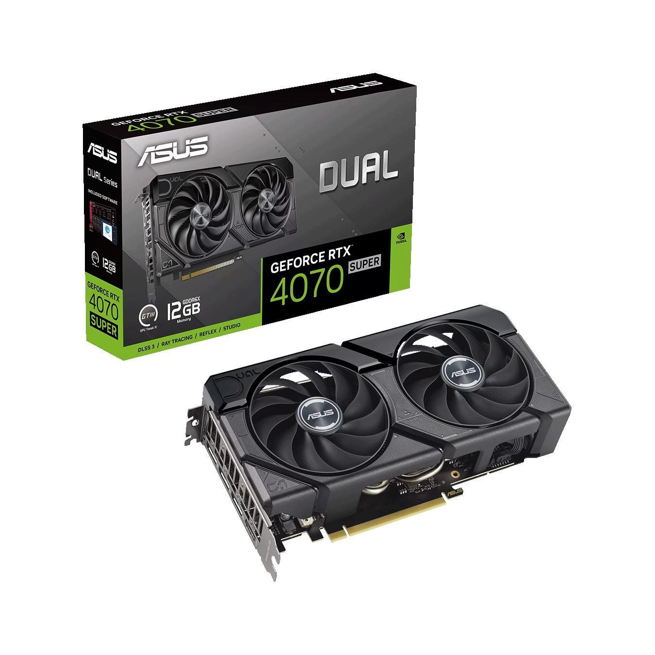 DUAL-RTX4070S-12G-EVO | DUAL-RTX4070S-12G-EVO | ASUS