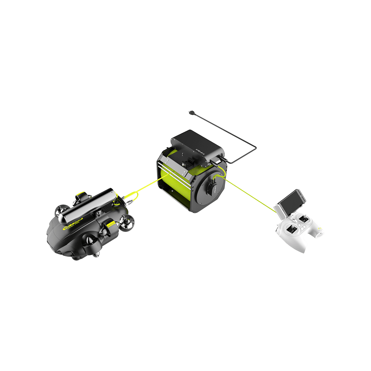 マクロファージさん専用 FIFISH _陸電供給システム | FIFISH V6s、V6 Plus 陸上電源供給