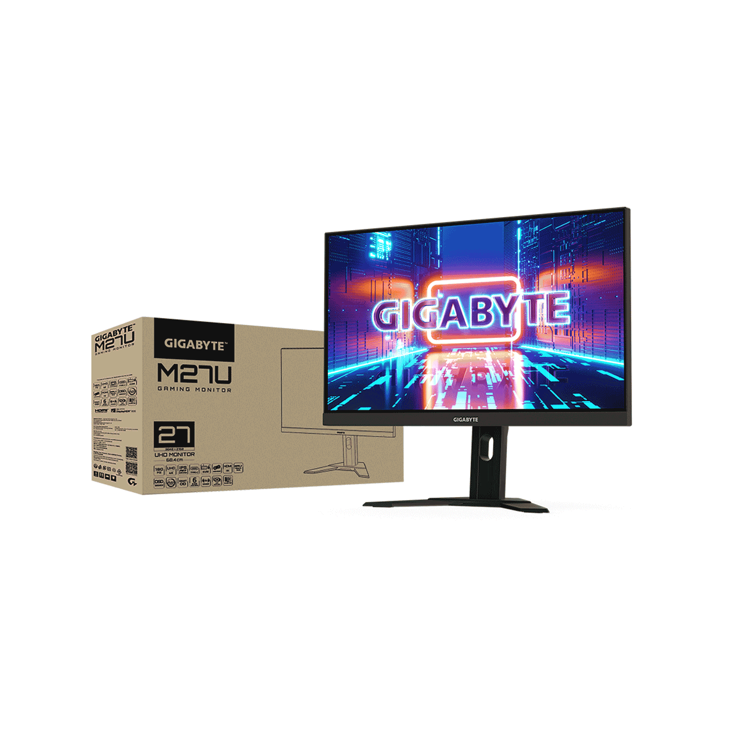 GIGABYTE M28U | GIGABYTE 28インチ UHD ゲーミングディスプレイ