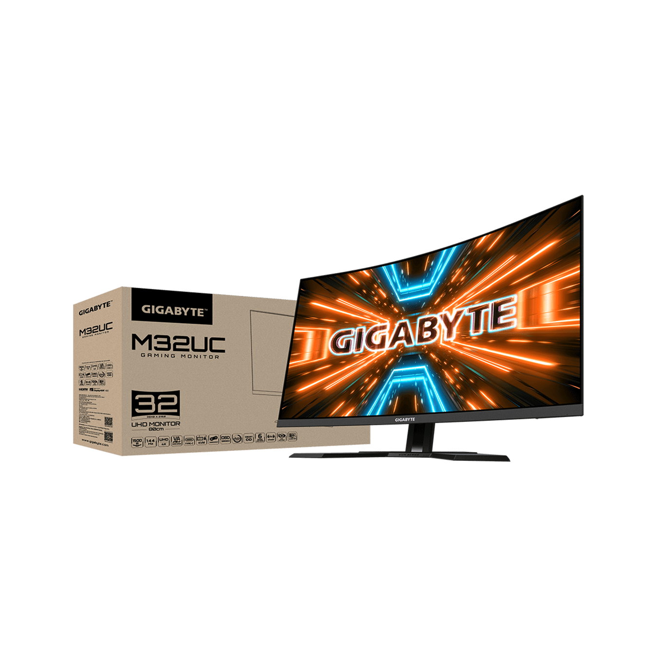 GIGABYTE M32UC | GIGABYTE 31.5インチ UHD 曲面 液晶
